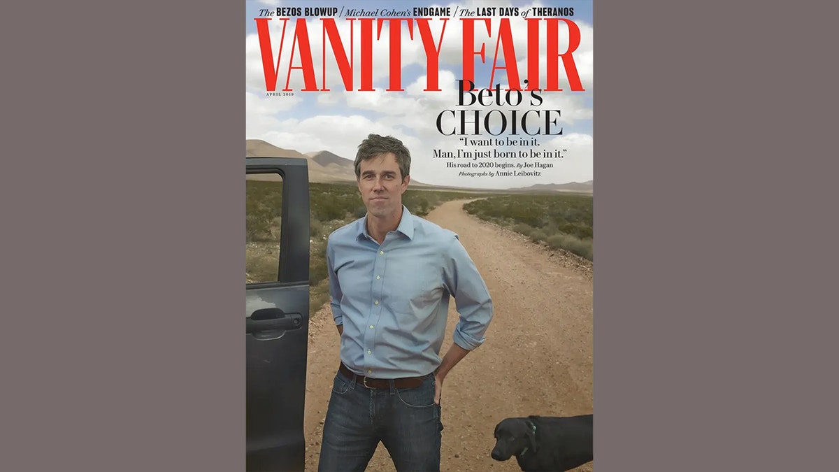 Beto O’Rourke Vanity Fair cover