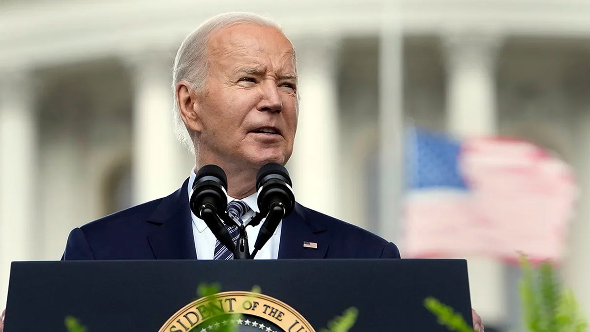 Joe Biden speaks at event