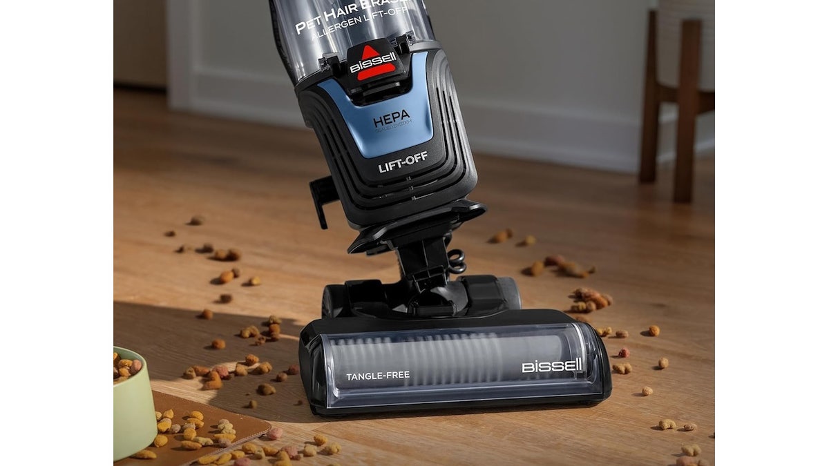 Built to lift embedded pet hair from carpets, upholstery and hard floors.