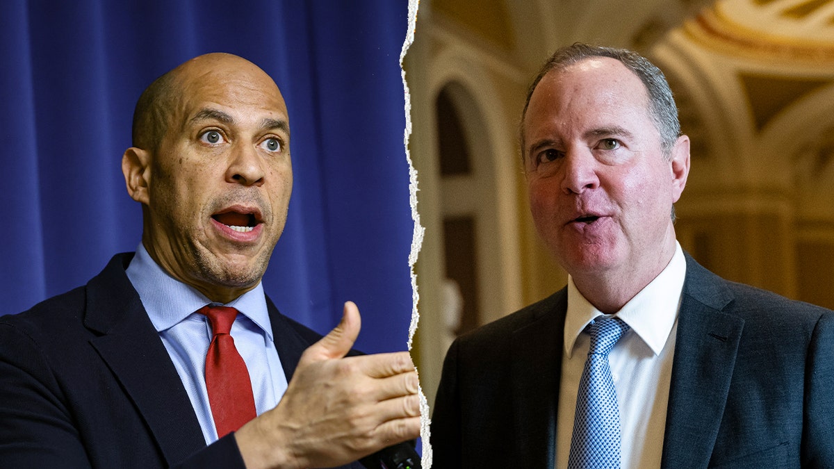 Cory Booker and Adam Schiff