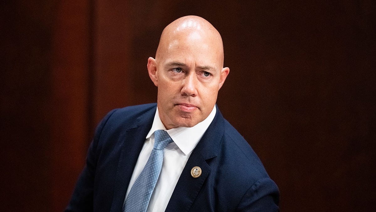 Rep. Brian Mast seen on Capitol Hill