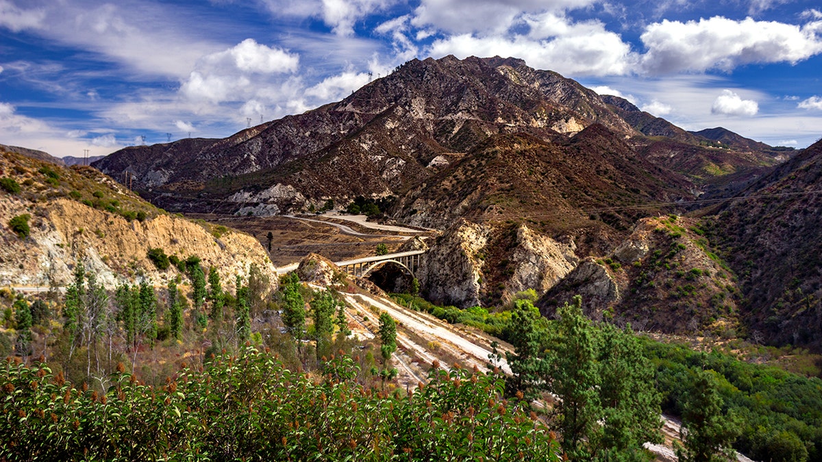 The Bridge to Nowhere trail