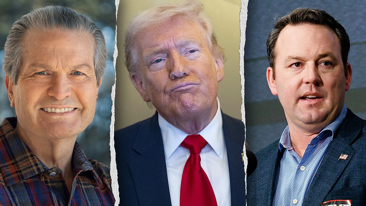 Rick Jackson standing with President Donald Trump and Lt. Gov. Burt Jones