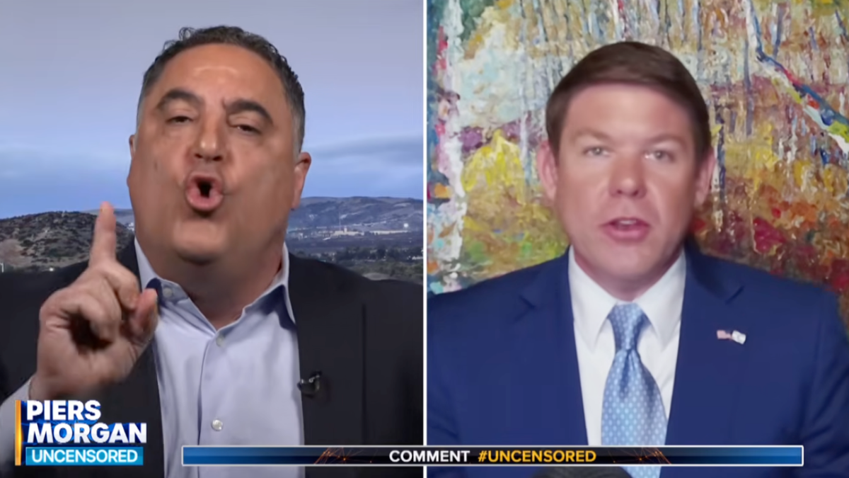 Piers Morgan and Ben Ferguson on "Piers Morgan Uncensored"