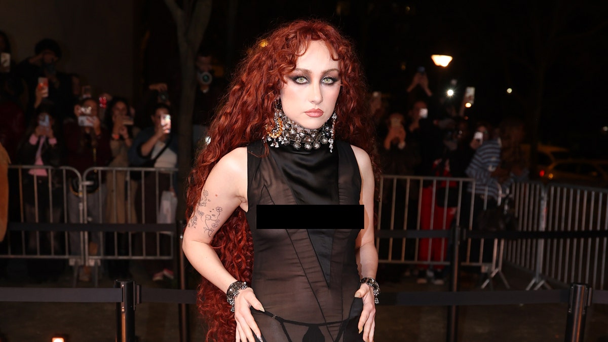 Chappell Roan attending the McQueen Womenswear Fall/Winter 2026-2027 show.