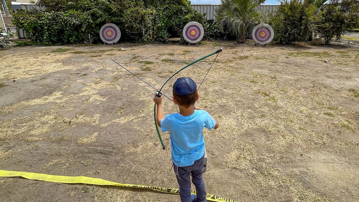 Child at summer camp
