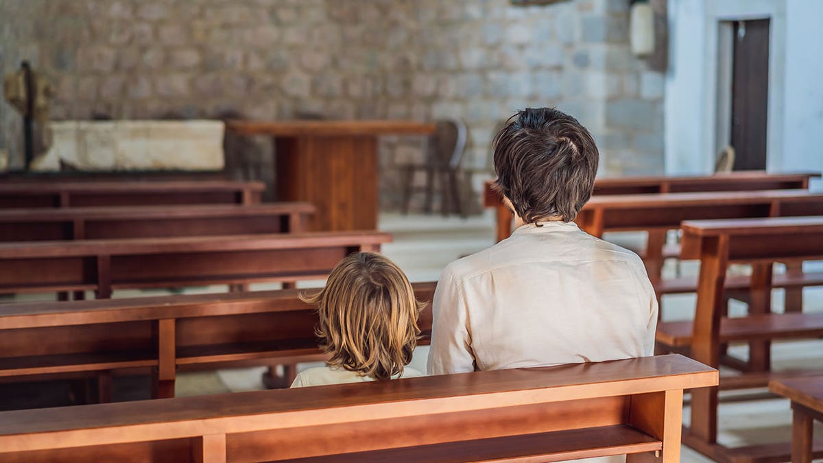 Child in church