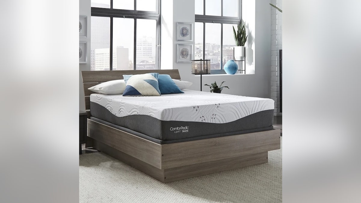Sleep better on a memory foam mattress.