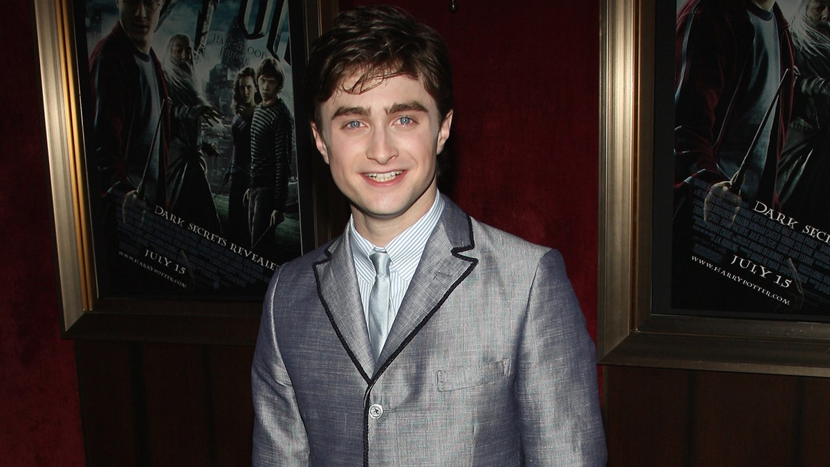 Daniel Radcliffe at the New York premiere of "Half Blood Prince" in July 2009.