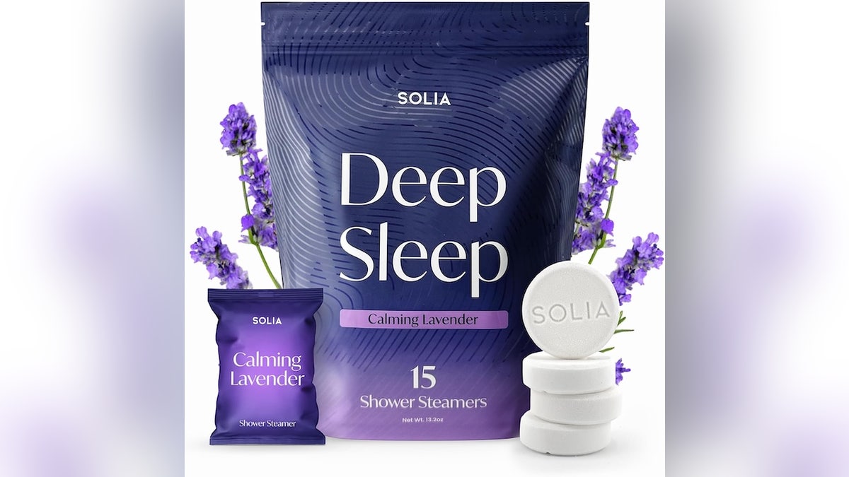 Unwind at the end of a long day with lavender steamers.