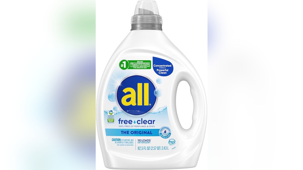 A laundry detergent designed for sensitive skin.