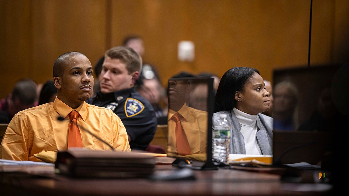 Guy Rivera in courtroom