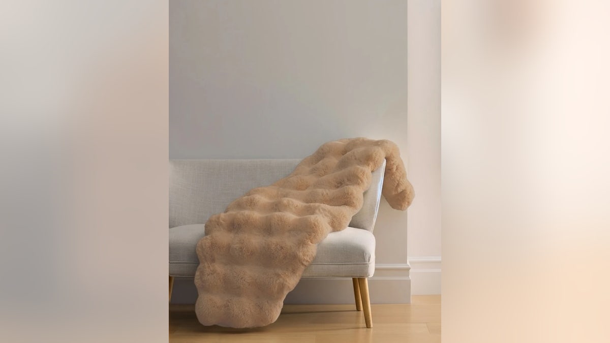 There's enough room for two people under this blanket.