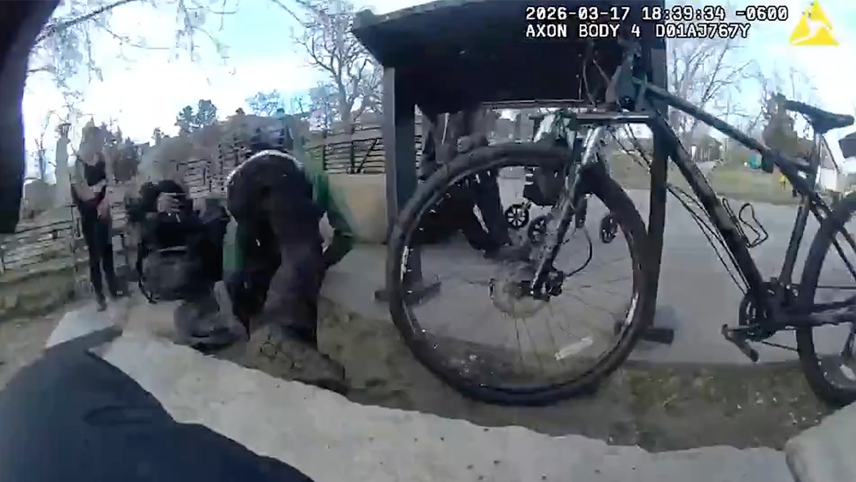 Police struggle with suspect near Boulder Creek captured on bodycam video