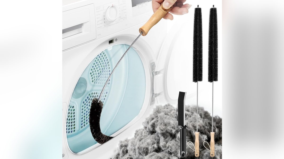 Frequently empty out your dryer vent to prevent fires.