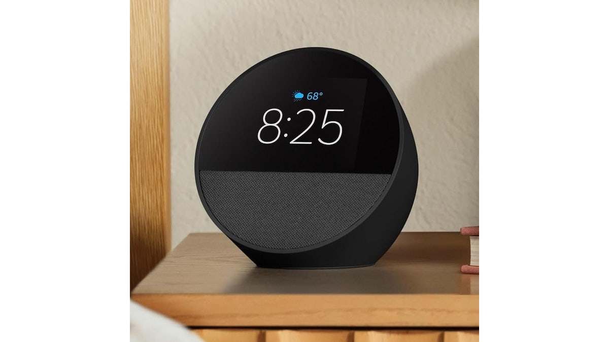 The Echo Spot doubles as a smart alarm clock and bedside speaker.