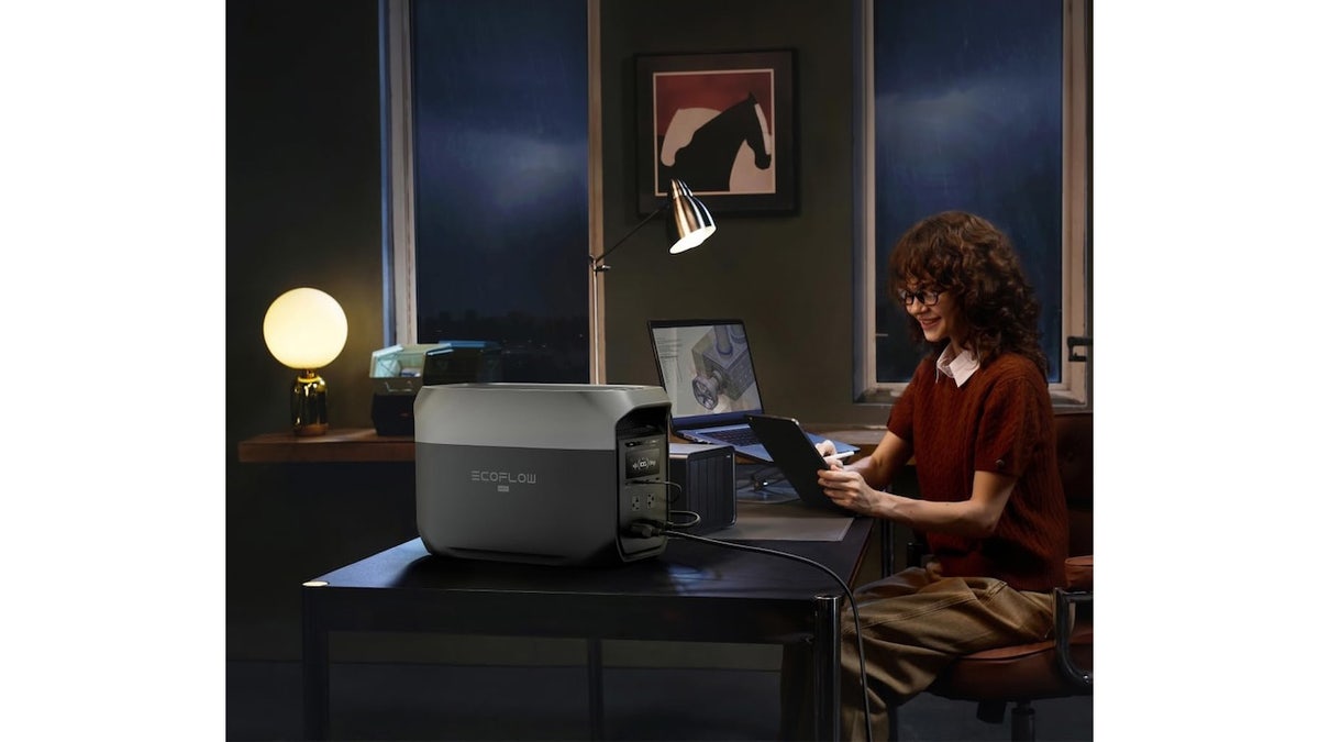 The EcoFlow power station delivers nearly 30 hours of runtime.