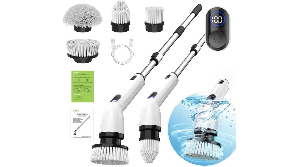 Scrub every inch of your house without hurting your back.