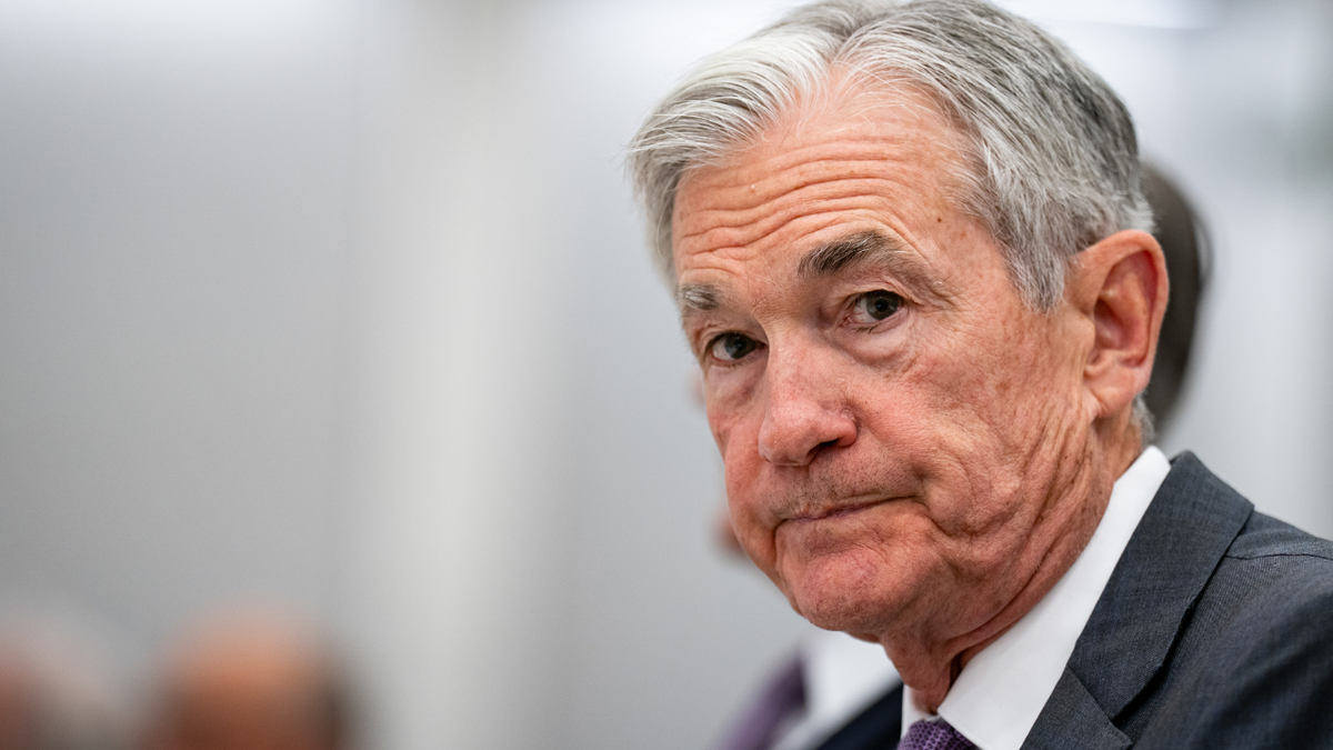 Federal Reserve Chairman Jerome Powell attends a conference in Washington, DC.