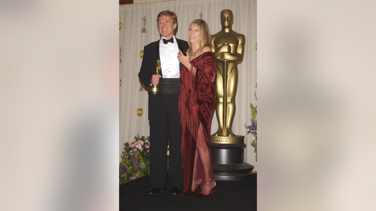 Robert Redford and Barbra Streisand 2002