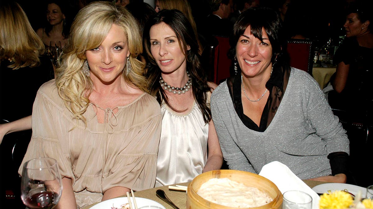 Jane Krakowski, Carole Radziwill and Ghislaine Maxwell