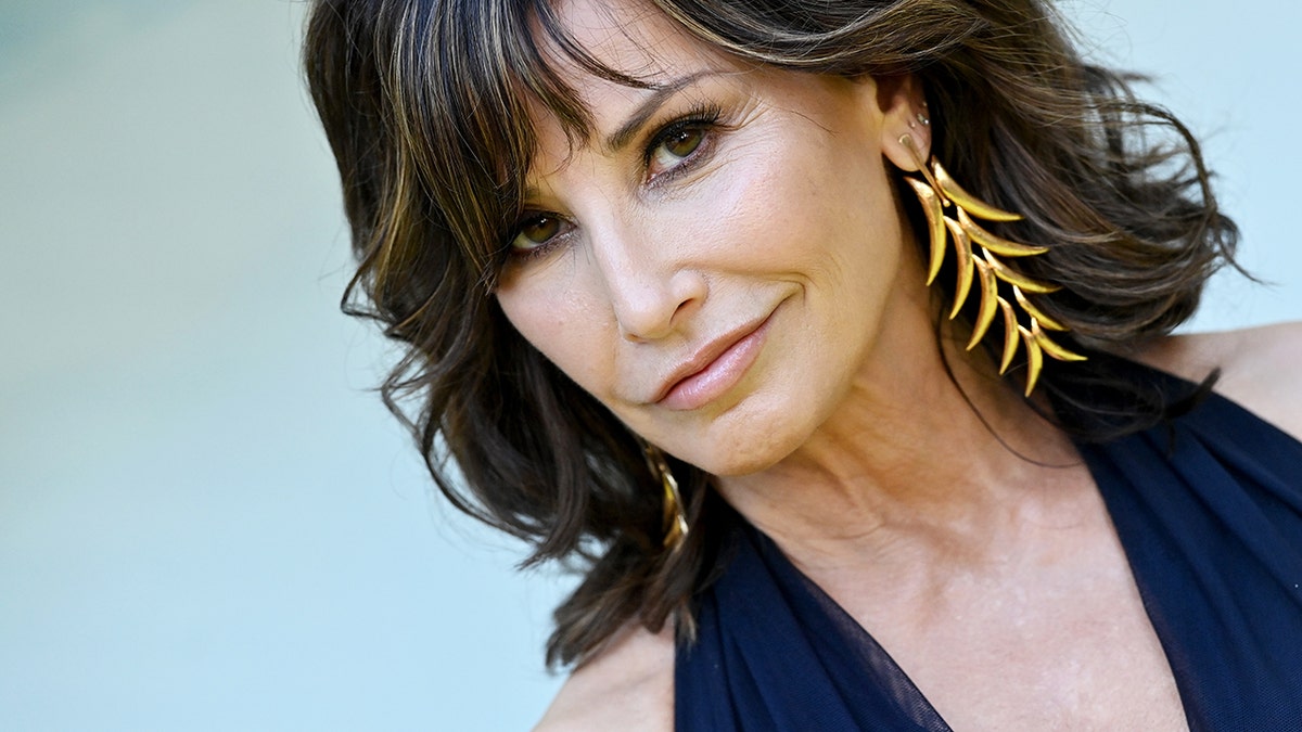 A close-up of Gina Gershon.