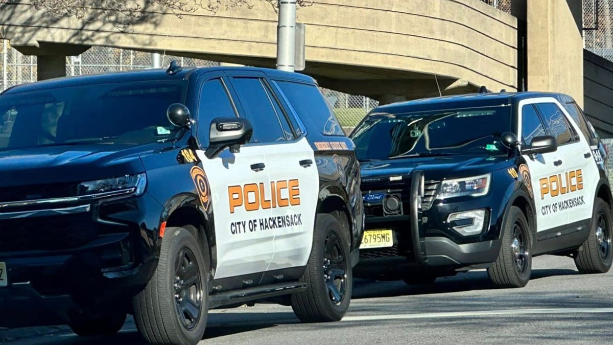 Hackensack police cruisers