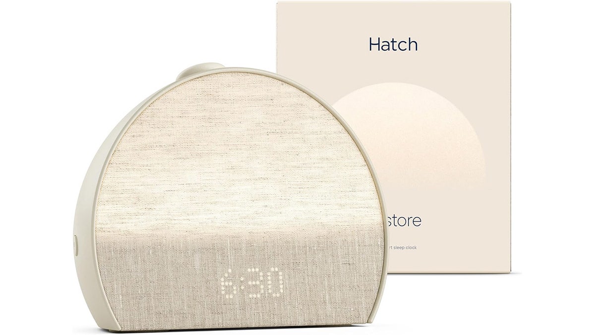 The Hatch gently wakes you up and helps you fall asleep.