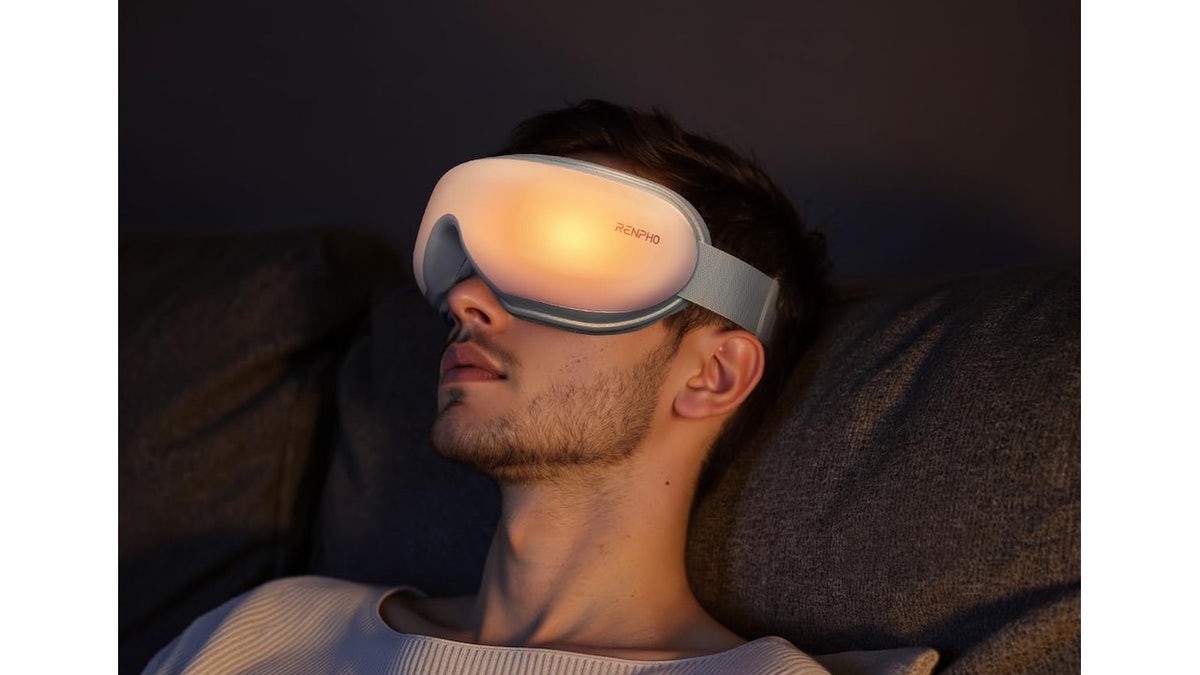 Reduce eye puffiness and eliminate headaches with a heated eye mask.