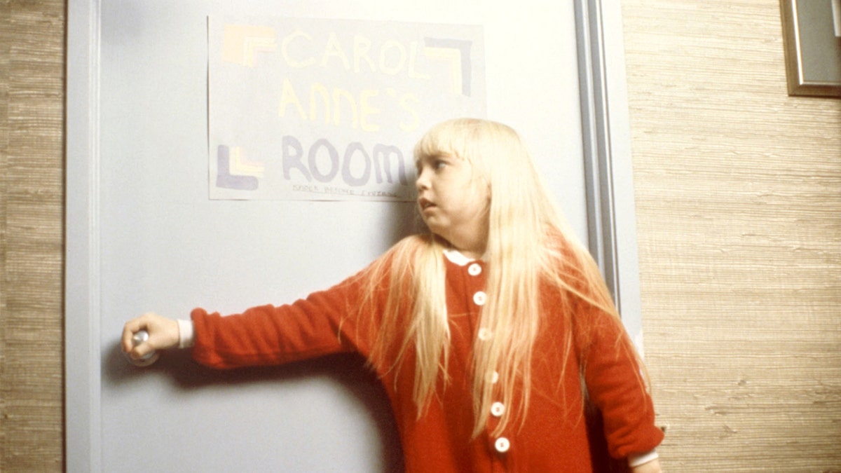 Heather O'Rourke filming a scene from "Poltergeist III."
