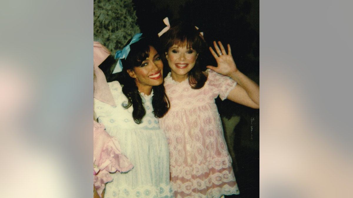 Holly Hallstrom smiling with Kathleen Bradley