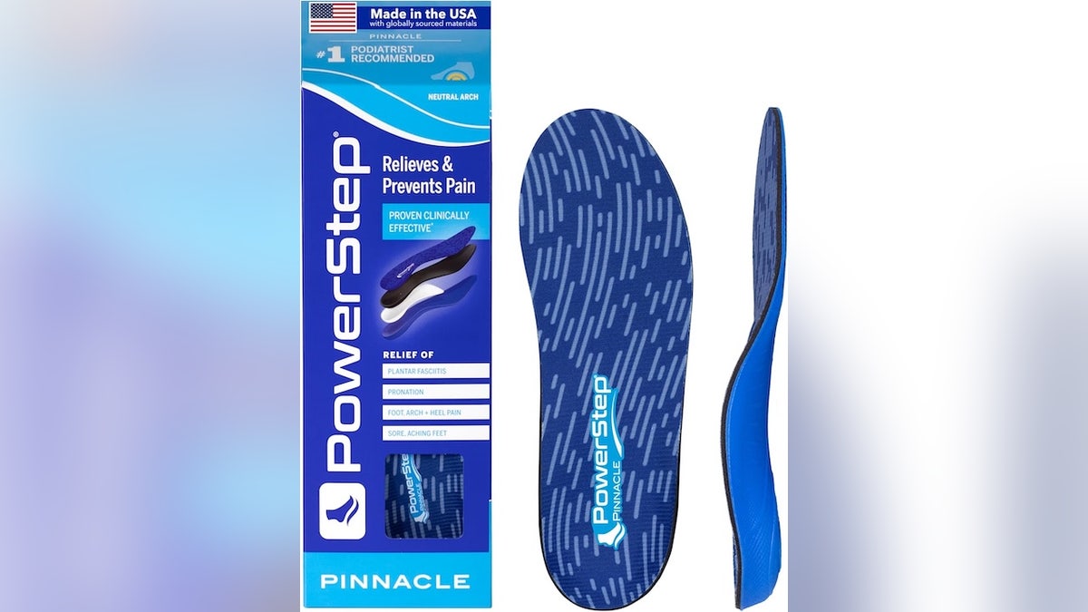 These insoles are built for all day wear.