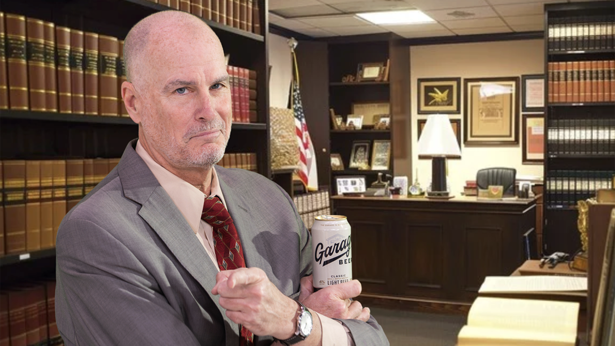 Jay Bilas with Garage Beer