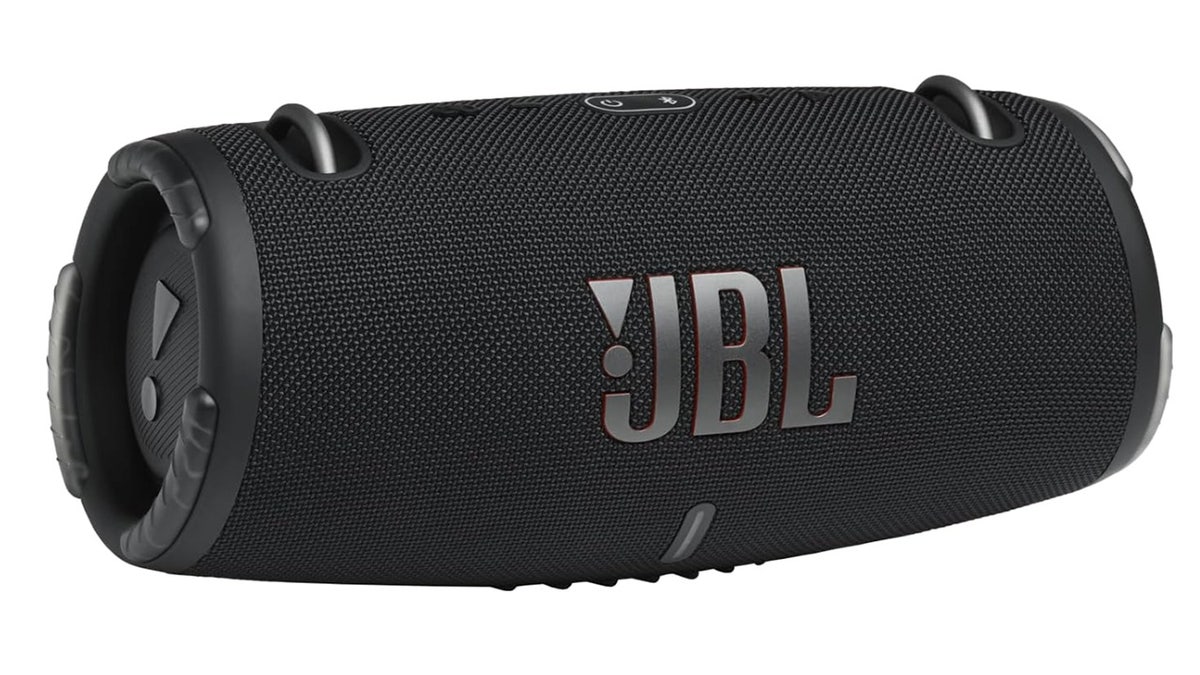 This speaker is waterproof and dustproof. 