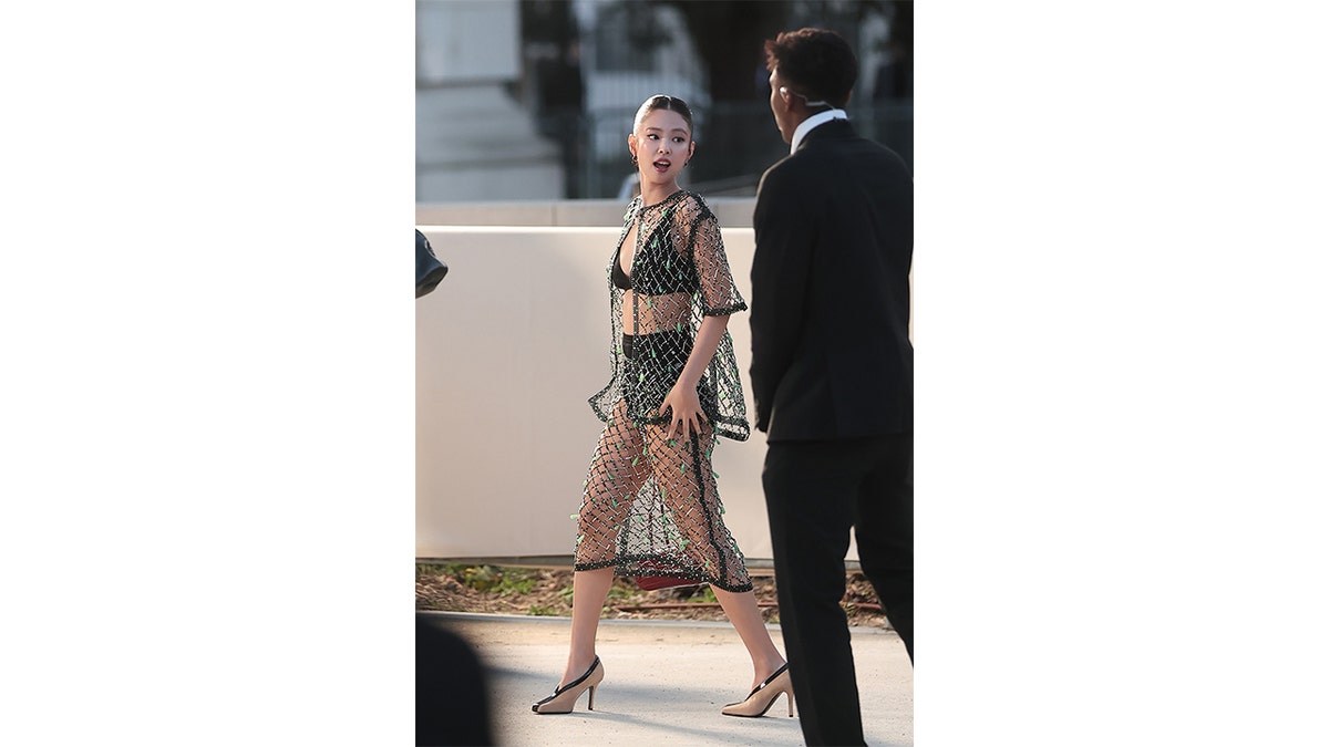 Jennie Kim attending the Chanel Womenswear Fall/Winter 2026-2027 show.