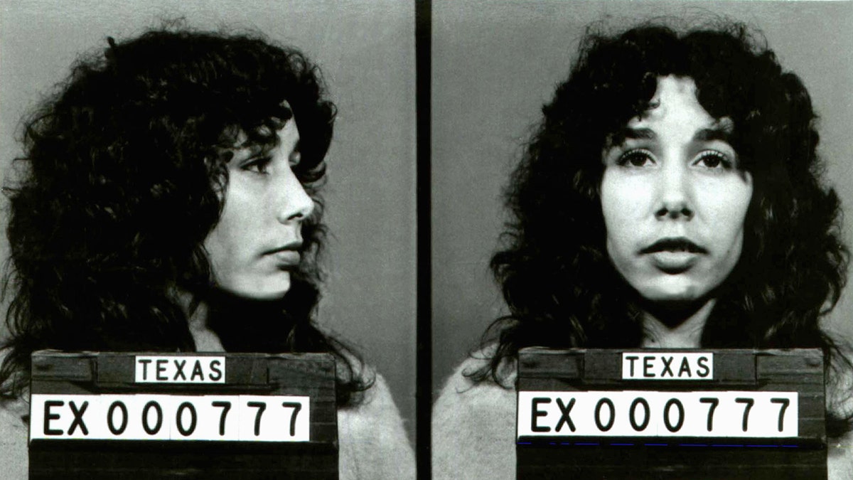 Karla Faye Tucker's mugshot.