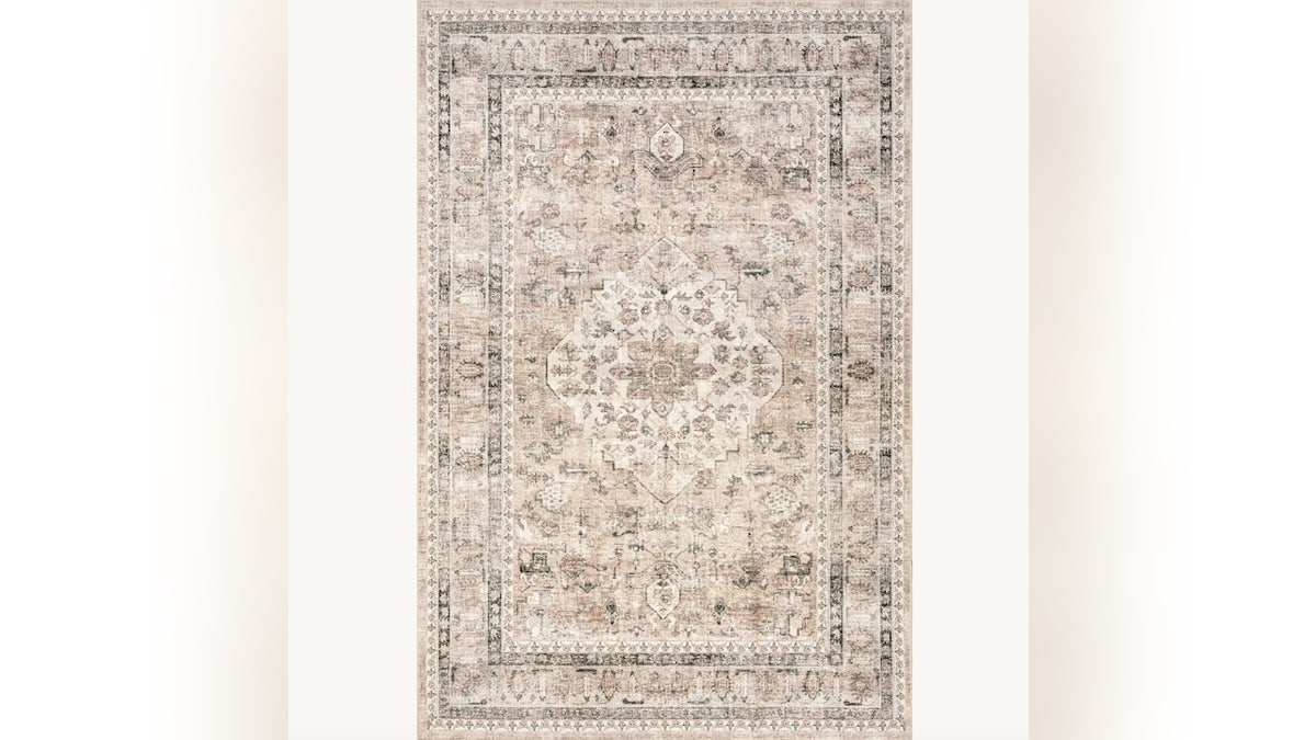 If you are going beige, make sure it’s spill-proof and machine washable.