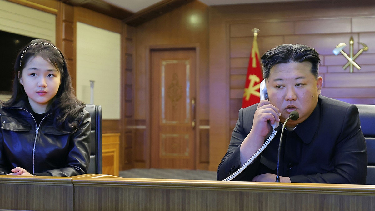Kim Jong Un and teenage daughter
