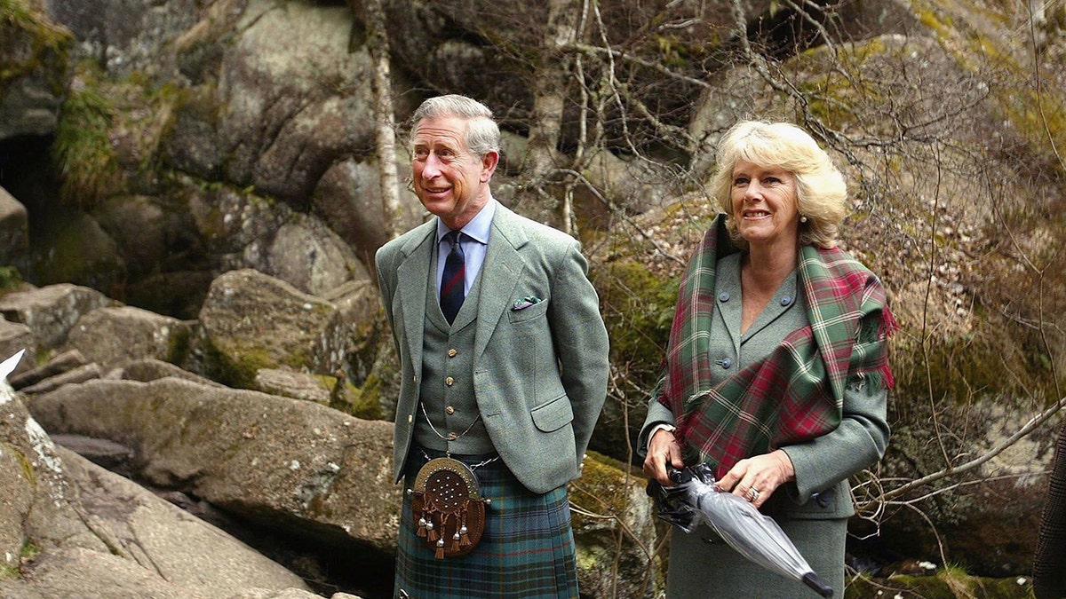 King Charles and Queen Camilla hiking at Balmoral.