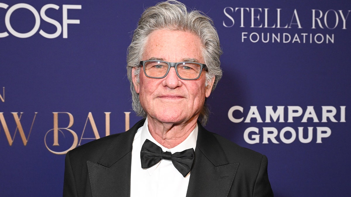 Kurt Russell smiling