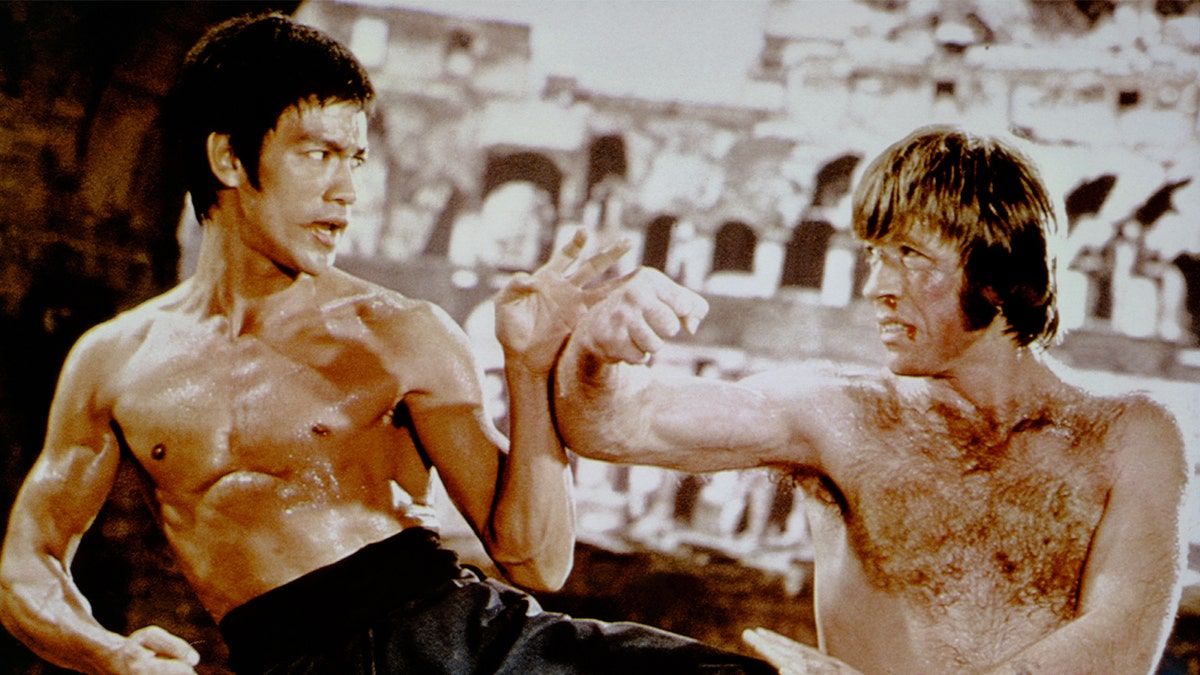 Bruce Lee Chuck Norris