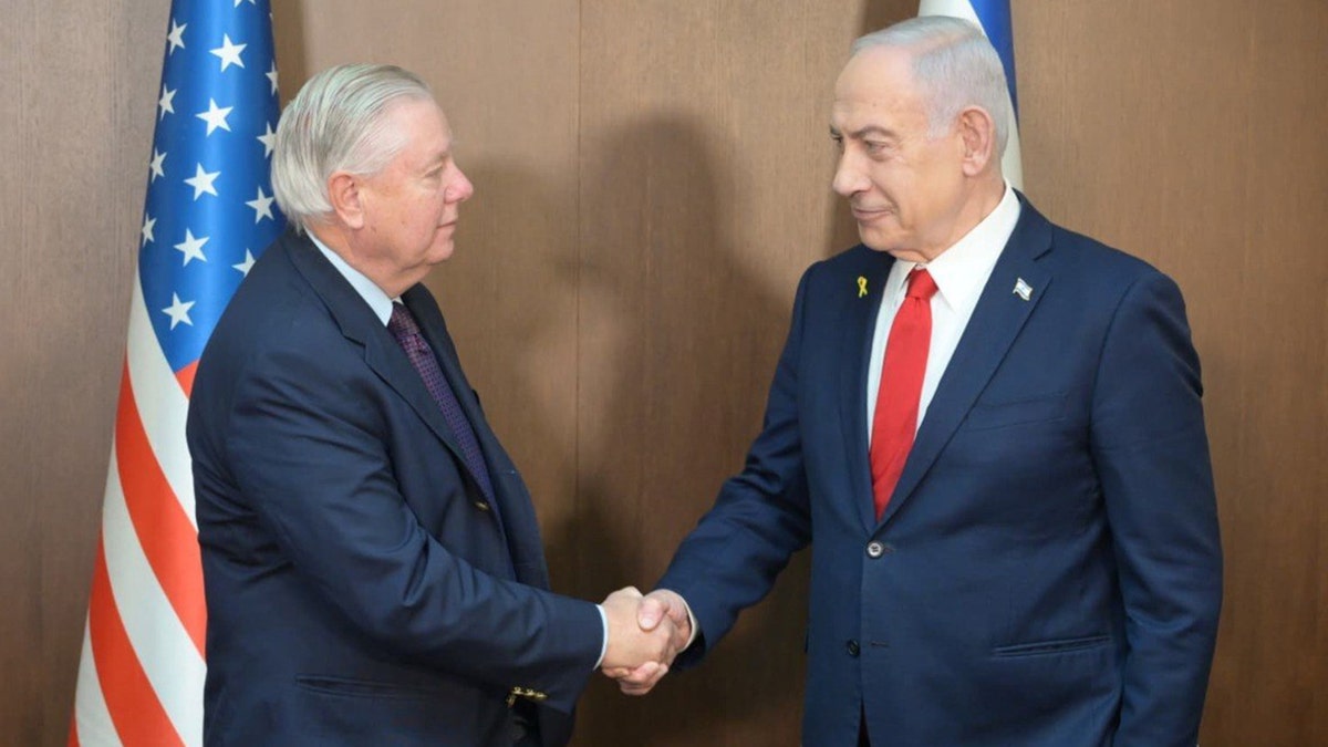 US Senator Lindsey Graham and Israeli Prime Minister Benjamin Netanyahu