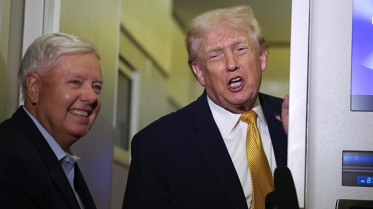 Senator Lindsey Graham and President Donald Trump