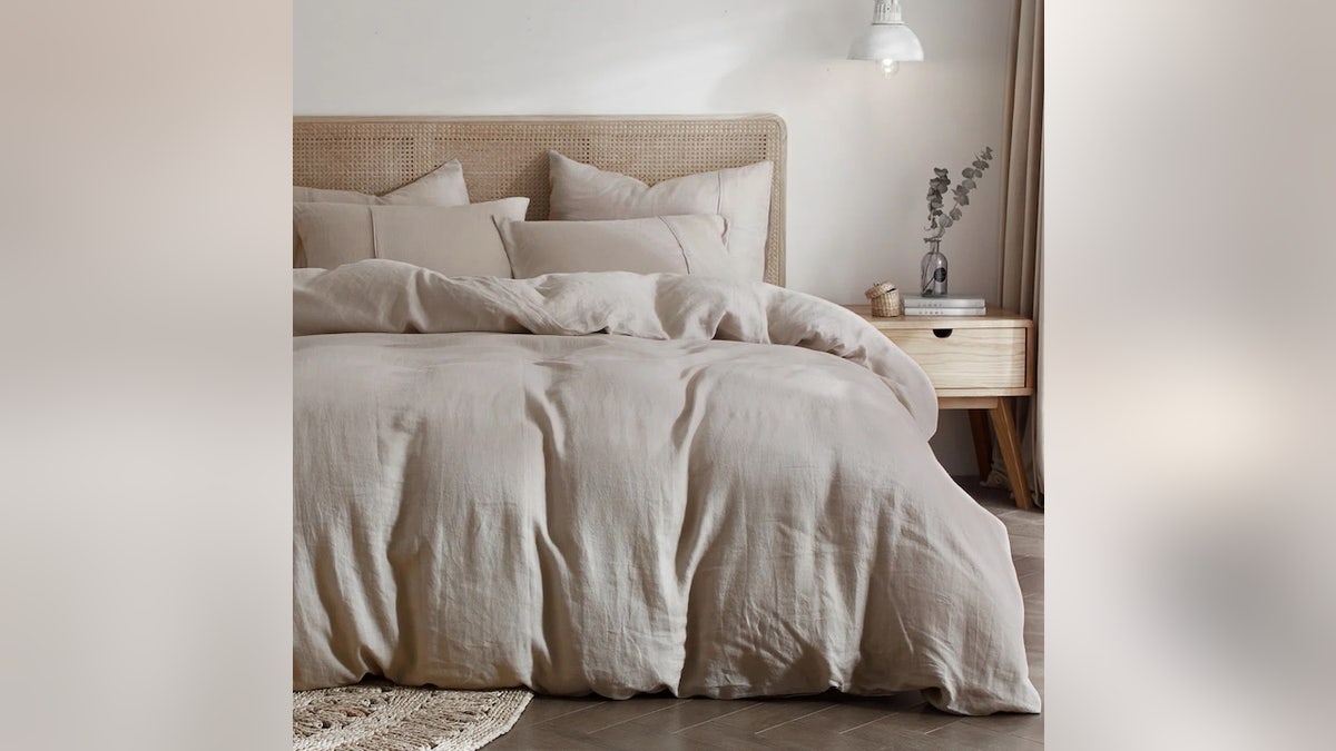 Bask in the light, airy feel of linen.