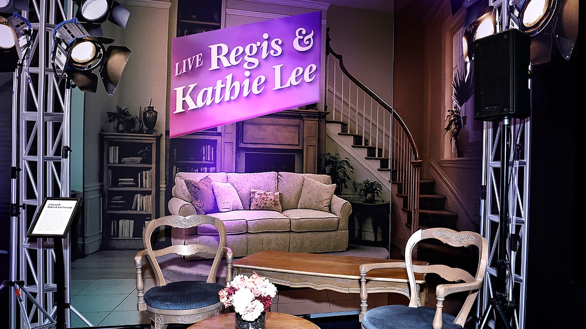 Studio set for "Live! with Regis and Kathie Lee."