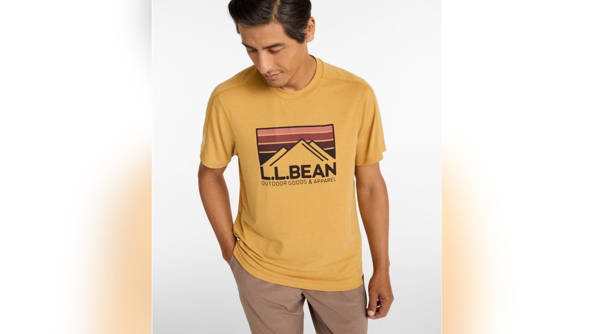 Stock up on these moisture-wicking, UPF T-shirts.