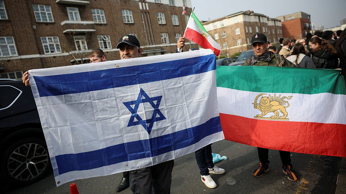 Scene where four ambulances belonging to Hatzola, a Jewish community organization, were set on fire, in northwest London