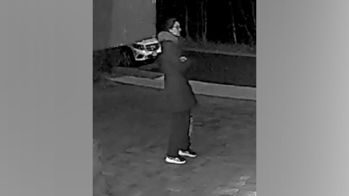 A still from security video of Brittany Kritis-Garip.