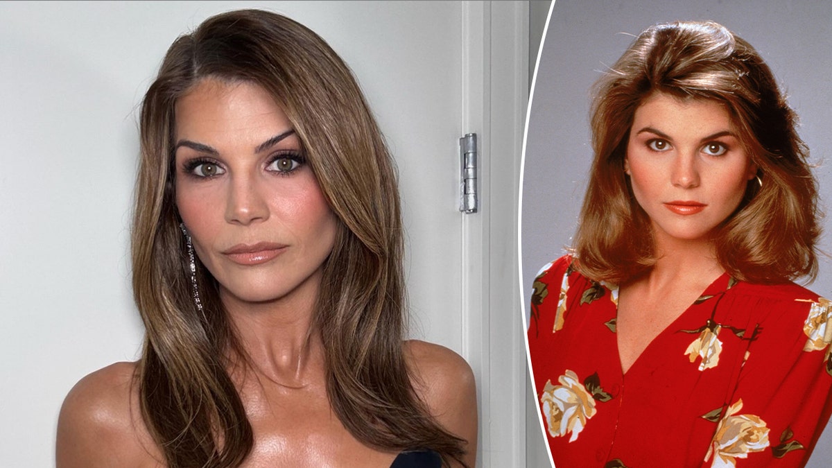 Lori Loughlin then and now