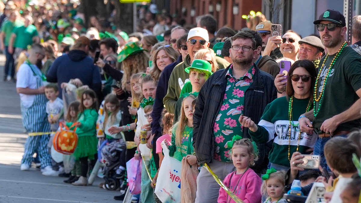 St. Patrick’s Day Parade in Louisville, Kentucky